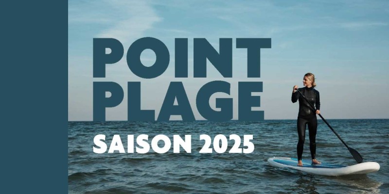 Point plage du 28 juin au 31 août 2025