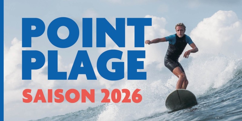 Point plage du 4 juillet au 30 août 2026