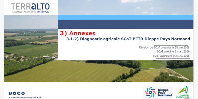 3.1.2 Le diagnostic agricole du SCoT