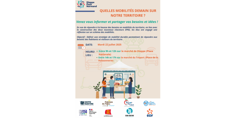 Schéma des mobilités: Venez vous informer et partager vos besoins et idées !