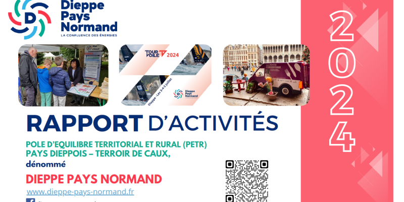 Le rapport d’activité du PETR Dieppe Pays Normand est en ligne !