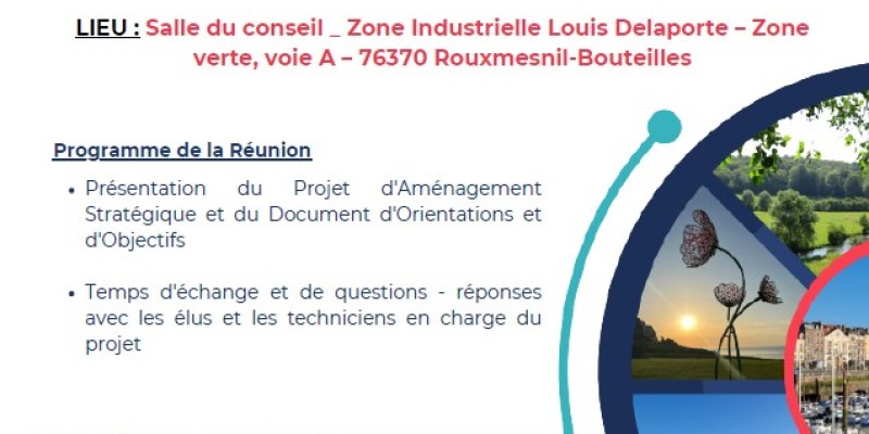 Réunion publique sur la révision du SCOT