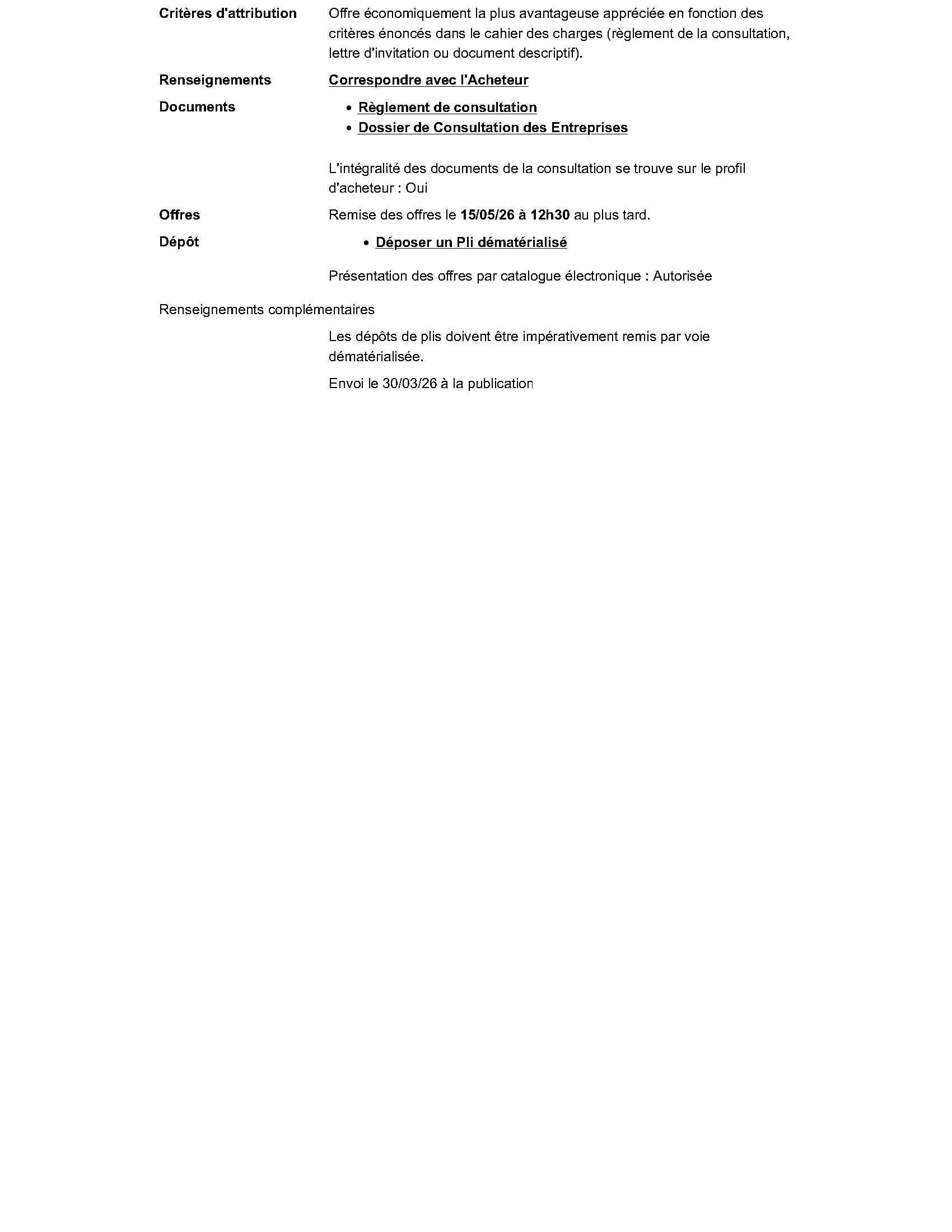 Avis dappel à concurrence MAJ PCAET 2