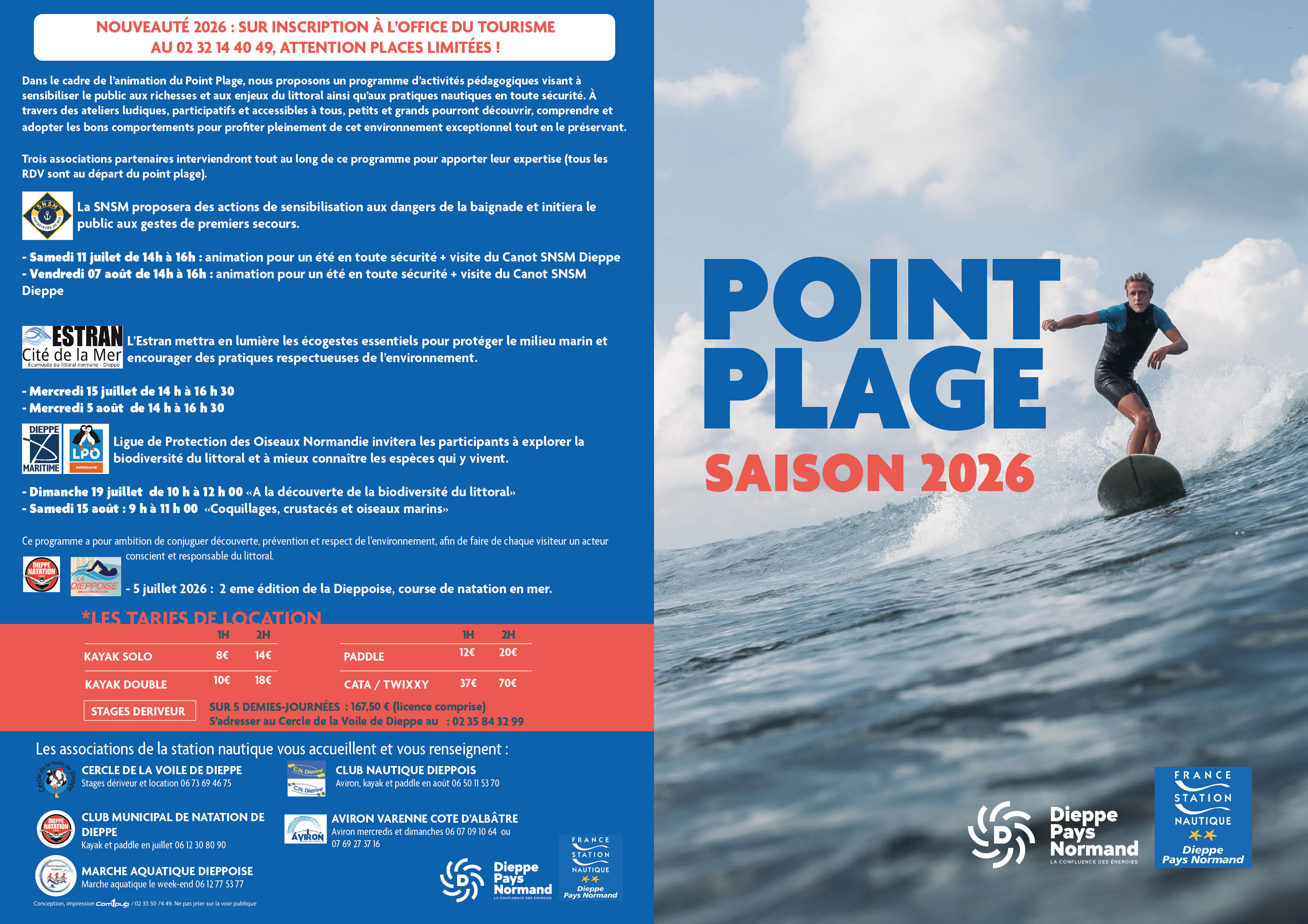 DEPLIANT POINT PLAGE 2026