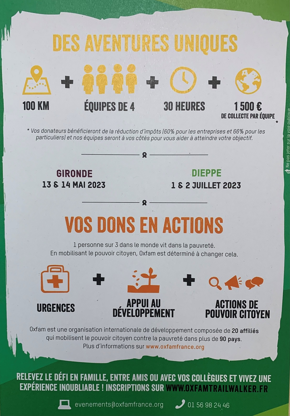 Affiche A5 Verso